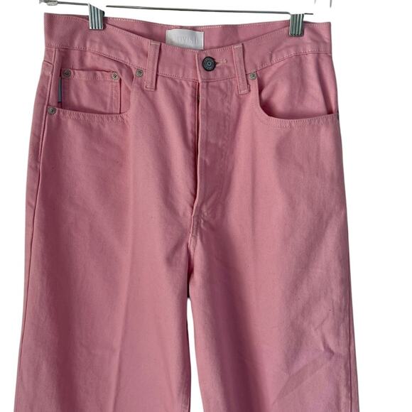 NWOT Boyish - The Charley Wide Leg Tickled Pink Jeans – Sz 27 - Picture 7 of 13